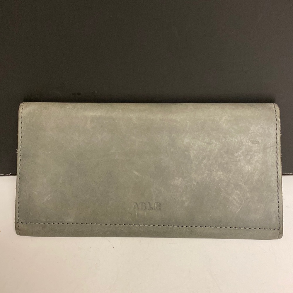 Able Stone Leather Wallet